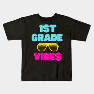Back To School 1st Grade Vibes Kids T-Shirt